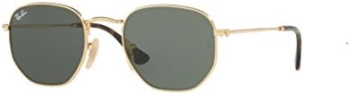 Ray-Ban RB3548N HEXAGONAL Sunglasses For Men For Women + BUNDLE with Designer iWear Eyewear Care Kit