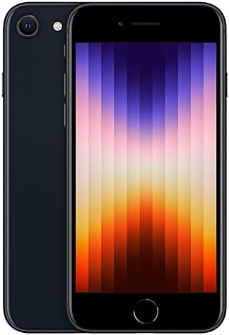 Apple iPhone SE 3rd Gen, 64GB, Midnight - T-Mobile (Renewed)