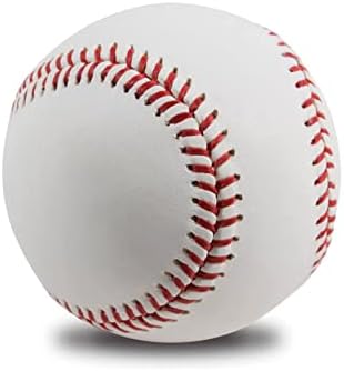 Blank Baseball Standard Official Size 9 inch Suitable for Youth League Practice Training Machine Pitching for Signature Adapt to Bat Play