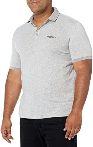 A｜X ARMANI EXCHANGE Men's Milano/Ny Logo Jersey Polo