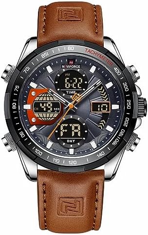 AIMES Watch for Men Sport Military Waterproof Chronograph Mens Watches Analog Quartz Big Face Classic Stylish Fashion Casual Designer Business Work Wrist Watch Elegant Gift for Men
