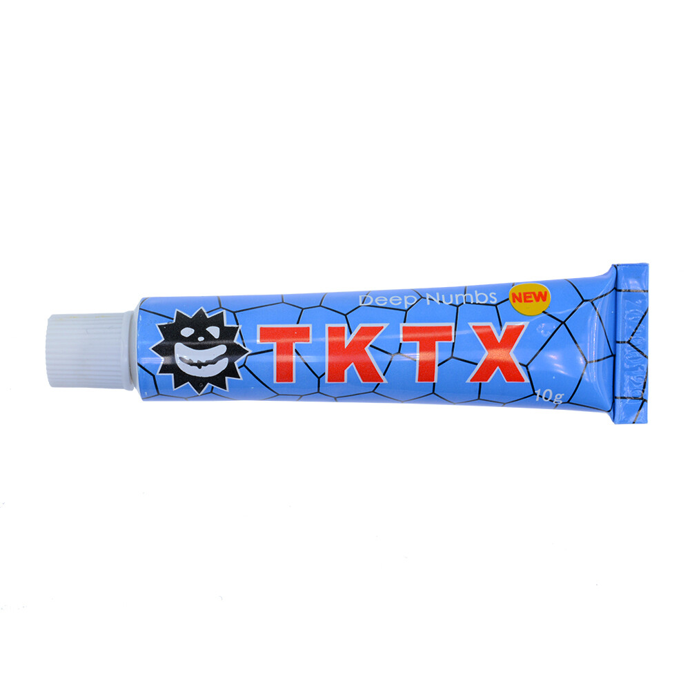 diymore 10g Semi Permanent Tattoo Numbing Cream Eyebrow Body Fast Anesthetic Ointment Blue 39.9%