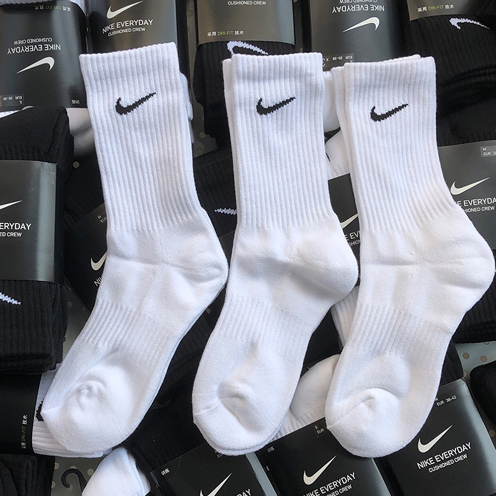 on stock Socks Running Basketball Football Cycling Tennis Ski Men Women Athletic / Anti Slip Breathable Moisture Wicking Thicken Cotton Sock